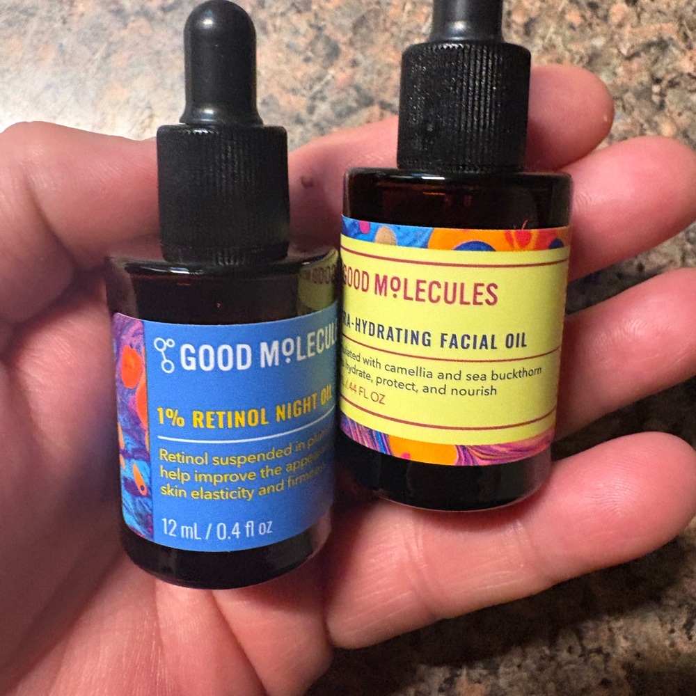 Good Molecules Retinol Night Oil and Facial Oil Duo